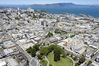 Cities, Sea, City, Building, Roof HD wallpaper