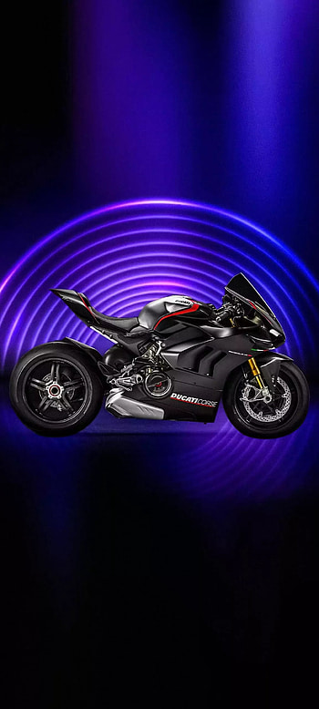 Ducati, automotive lighting, motorcycle HD phone wallpaper