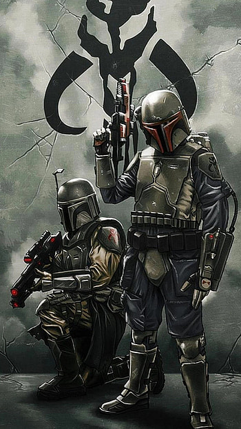 Mandalorian , Fan-favorite designs, Creative backgrounds, customization HD phone wallpaper