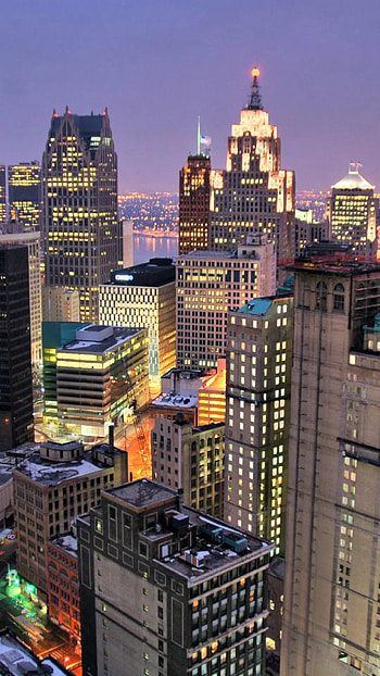 Detroit, Android backgrounds HD phone wallpaper