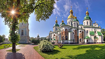 Kyiv's top , Beautiful Ukrainian capital, Iconic city views, Must-have Kyiv backgrounds HD wallpaper