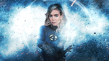 Vanessa Kirby As Invisible Woman, the-fantastic-four-first-steps, the-fantastic-four, movies, 2025-movies, fantastic-four, vanessa-kirby, artwork, digital-art, art, superheroes, invisible-woman HD wallpaper