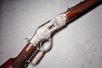 Winchester Rifle, Rifle, weapon, hunting, Winchester HD wallpaper