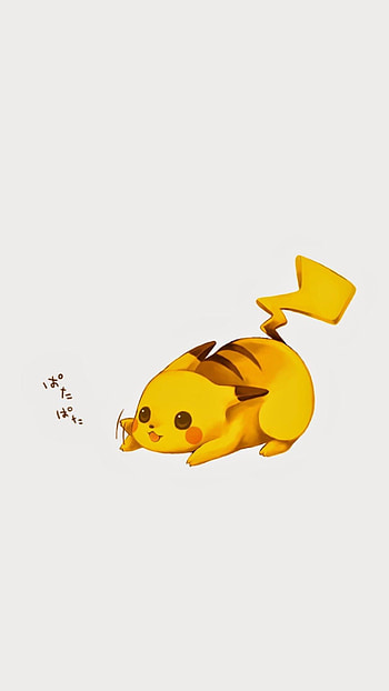 Pikachu, lazy HD phone wallpaper