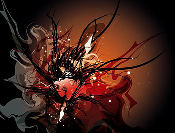 Cool Red, abstract, red HD wallpaper