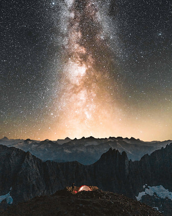 Stars, Rocks, Miscellanea, Miscellaneous, Starry Sky, Tent, Camping, Campsite HD phone wallpaper