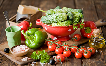 Fresh vegetables, , and mobile, Visual appeal HD wallpaper