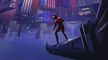 SpiderMan Into The Spider Verse Artworks, spiderman-into-the-spider-verse, 2018-movies, movies, spiderman, animated-movies, artwork, artist, digital-art, behance HD wallpaper