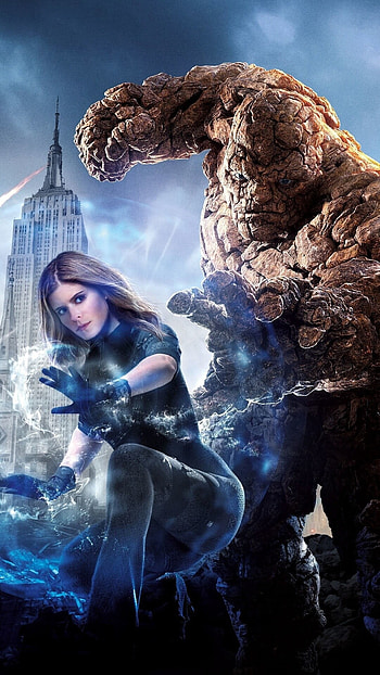 Invisible Woman and The Thing, Fantastic 4 HD phone wallpaper