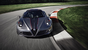 Alfa Romeo 4C, sports car, competizione, motor show, 2018 HD wallpaper