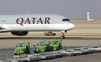 Qatar Airways, Travels, Airbus dispute, A350 paint row HD wallpaper