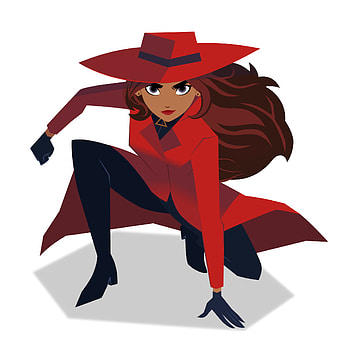 Carmen Sandiego, The Carmen Effect HD phone wallpaper