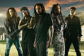 Korn band members, Captivating artistry, Music backgrounds, Visual appeal HD wallpaper