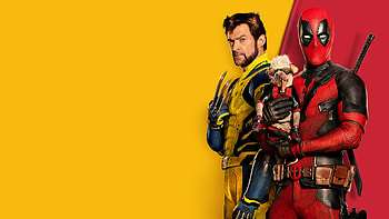 Deadpool & Wolverine : Dynamic Duo in Action, Deadpool & Wolverine HD wallpaper