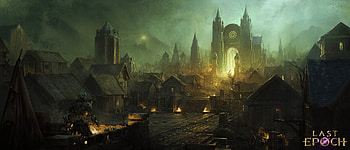 Last Epoch Game Mystic Cityscape, video game, Last Epoch HD wallpaper