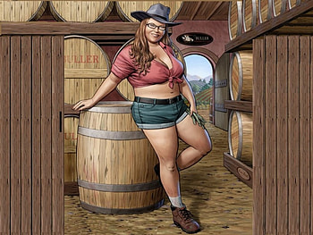 Jake's Winery ..., style, cowgirl, fun, art, fashion, painting, winery, girls, women, models, boots, western, hats, female HD wallpaper