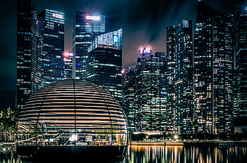 Singapore Travels, Nightlife hotspot, Stunning , Asian city HD wallpaper