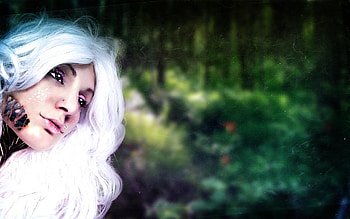 Cyborg, robot, fantasy, women, sci fi, woman, artistic HD wallpaper