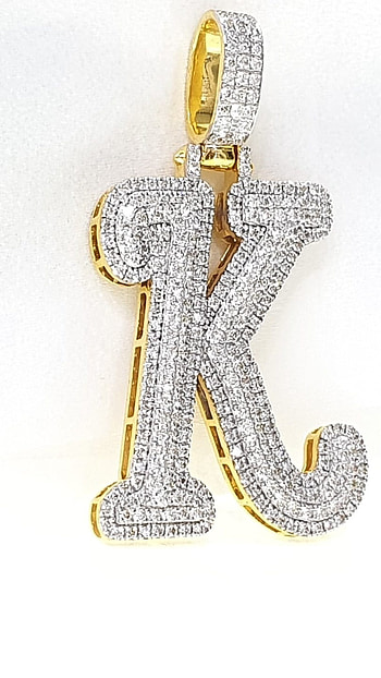 K Letter, Silver, Diamond HD phone wallpaper