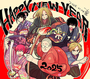 Sakamoto Days Quad Anime — Kimono Crew, Anime, Sakamoto Days HD wallpaper