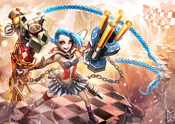 Jinx League Of Legends , jinx-league-of-legends, league-of-legends, games HD wallpaper
