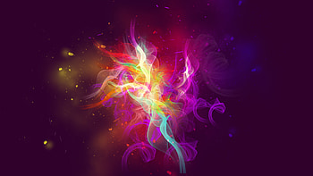 Color Smoke Abstract , abstract, digital-art HD wallpaper