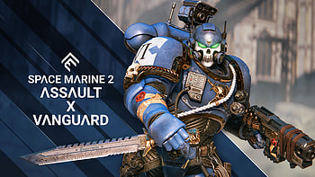 Ultra of Ultramarines from Warhammer 40K: Space Marine 2, video game, Warhammer 40K: Space Marine 2, Ultramarines (Warhammer 40k) HD wallpaper