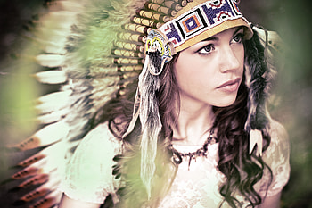 Native American, Women HD wallpaper