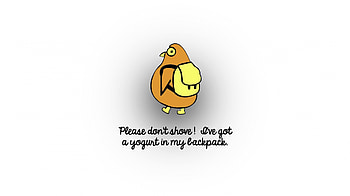 Shove, funny, cg, dont HD wallpaper