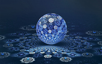 Abstract, Background, Dark, Ball, Space HD wallpaper