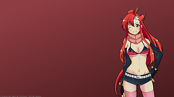 Anime-Littner-Yoko-redhead-Tengen-Toppa-Gurren-Lagann- HD wallpaper