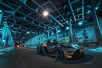 X-Bow GT Black Edition, KTM Cars HD wallpaper
