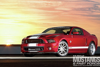 Muscle Mustang's Top 10 Ford Mustangs in America for 2013, Stripe, Ford, Red, 2013 HD wallpaper
