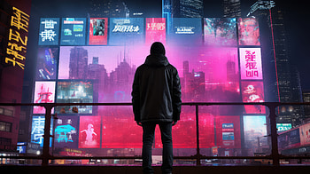 The Neon City, neon, city, artist, artwork, digital-art HD wallpaper