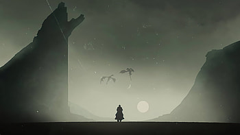 Dragon And Warrior Journey , dragon, artist, artwork, digital-art HD wallpaper