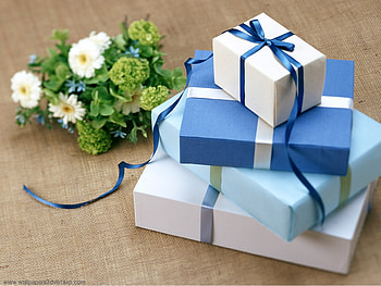 Gift, box, love, flower HD wallpaper