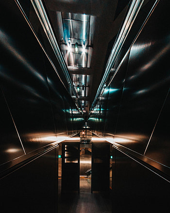 Building, Dark, Dahl, Distance, Door, Tunnel HD phone wallpaper