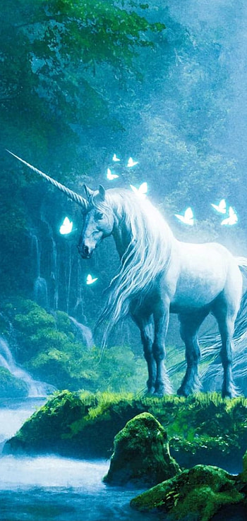 Unicorn, magic, magical, mythical, mythical_creature HD phone wallpaper