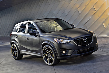 Grey, compact suv, Mazda Cx-5 HD wallpaper