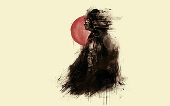 Vader, Drawing, StarWars, DarthVader HD wallpaper