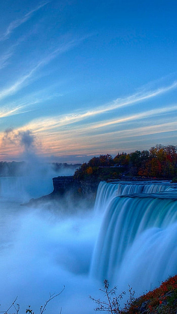 Niagara Falls , Sun's reflection, Stunning ry, perfection HD phone wallpaper