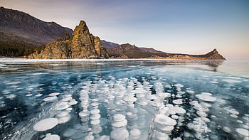Lake Baikal, Russian scientists, Giant telescope, Deep underwater exploration HD wallpaper
