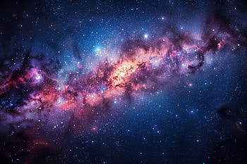 Univers 9, space, universe, nebula, star, Sci Fi HD wallpaper