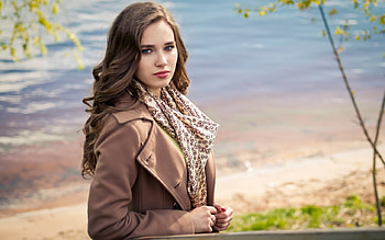 Model, girl, women, hair HD wallpaper