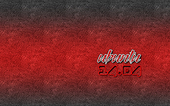 ubuntu, black, didis, red HD wallpaper