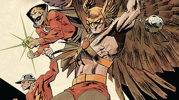 Hawkman , Background , Artistic illustration, Superhero HD wallpaper