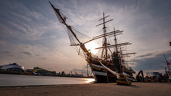 Hamburg windjammer, Cruise ship sailing, Sailing vacations, German ports HD wallpaper