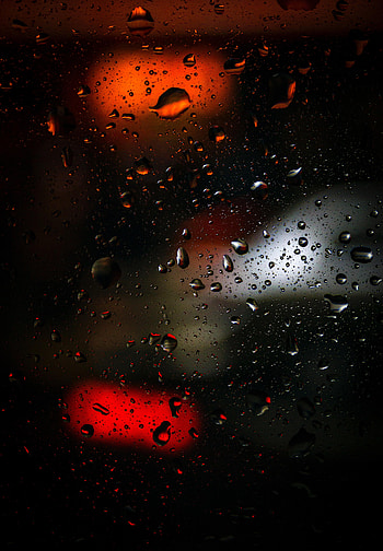 Abstract, Water, Drops, Glare, Blur, Smooth, Glass HD phone wallpaper