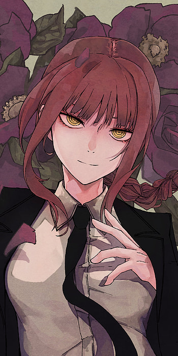 Makima: Lilac Dominion — Chainsaw Man , Makima (Chainsaw Man), Anime, Chainsaw Man HD phone wallpaper