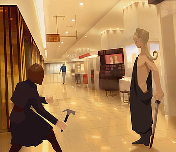 Jujutsu Kaisen — Nobara, Nanami & Shigemo: Corridor Showdown, Nobara Kugisaki, Kento Nanami, Anime, Jujutsu Kaisen HD wallpaper